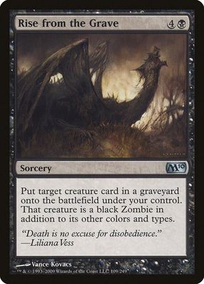 Rise from the Grave 109/249 -  Magic 2010 (M10) Singles