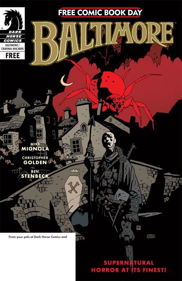 SH Baltimore Issue Free Comic Book Day Ingles Dark Horse Comics