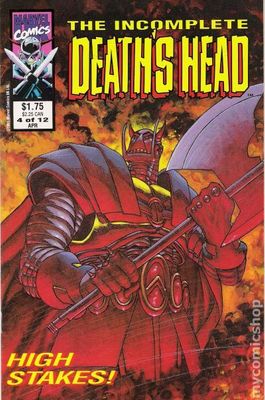SH The Incomplete Deaths Head Issue 4 Marvel Comics Ingles