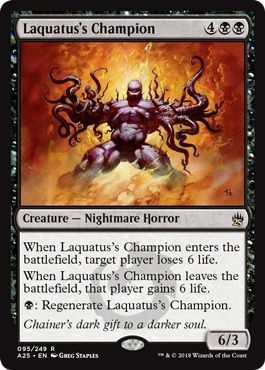 Laquatus&#39;s Champion 095/249 Masters 25 Singles