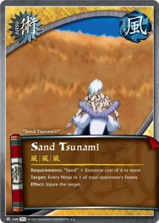 Sand Tsunami - 268 - Rare Naruto: Tournament (Chibi) Pack 4