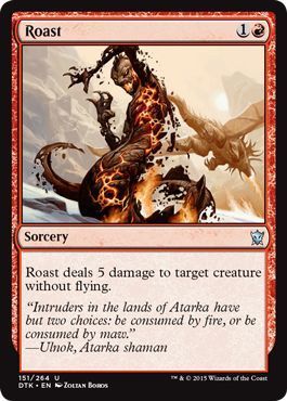 Roast 151/264 Dragons of Tarkir Singles (Español)