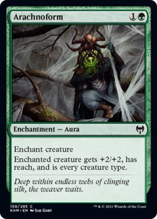 Arachnoform 159/285 Kaldheim Singles (Español)
