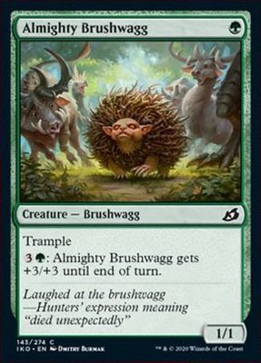 Almighty Brushwagg 143/274 Ikoria: Lair of Behemoths Singles