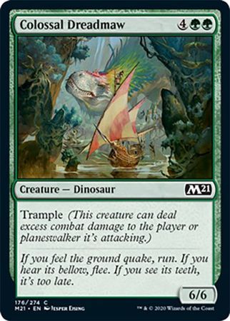Colossal Dreadmaw 176/274 Magic 2021 (M21) Singles (Español)