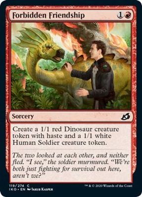 Forbidden Friendship 119/274 - Ikoria: Lair of Behemoths Singles (Español)