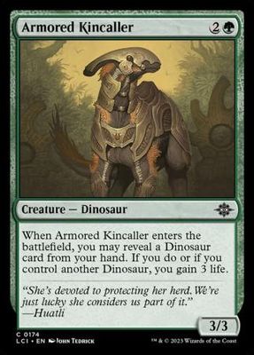 Armored Kincaller 0174 The Lost Caverns of Ixalan Singles (Español)