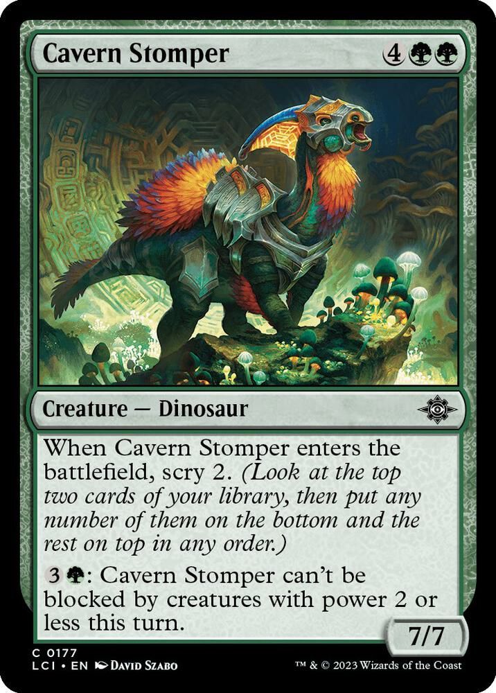 Cavern Stomper - The Lost Caverns of Ixalan (LCI) The Lost Caverns of Ixalan (Español)