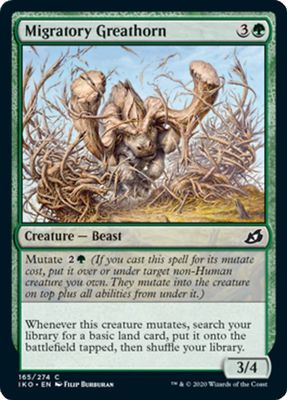 Migratory Greathorn 165/274 Ikoria: Lair of Behemoths Singles