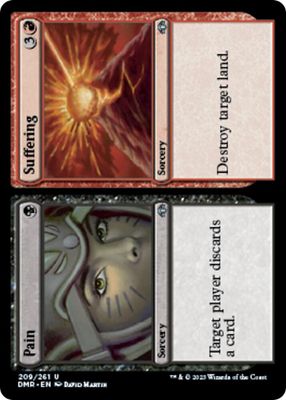 Pain // Suffering - Dominaria Remastered (DMR) Dominaria Remastered