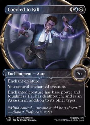Coerced to Kill Showcase 0311 Murders at Karlov Manor Collector Booster Singles