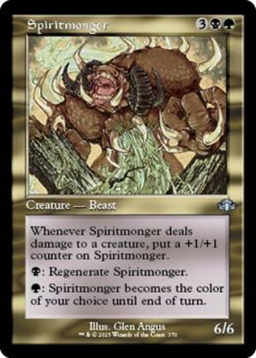 Spiritmonger 370 - Retro Frame Dominaria Remastered Collector Booster Singles