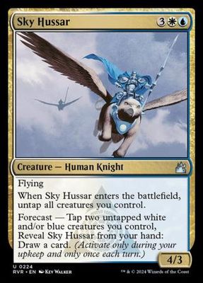 Sky Hussar 0224 Ravnica Remastered Singles