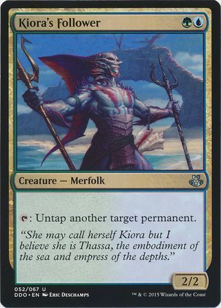 Kiora&#39;s Follower 52/67 Duel Decks Elspeth vs. Kiora Singles