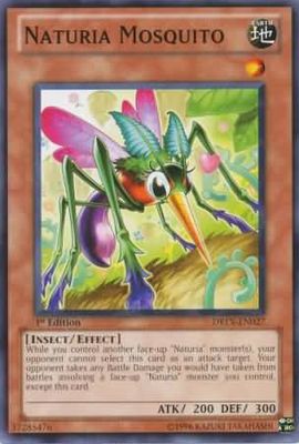 Naturia Mosquito - DREV-EN027 - Common 1st Edition Duelist Revolution 1st Edition Singles