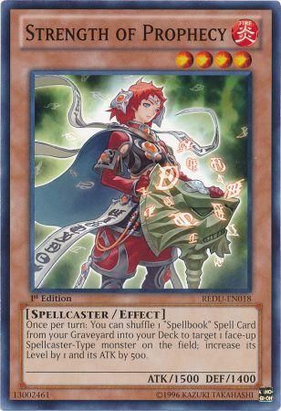 Strength of Prophecy - REDU-EN018 - Common 1st Edition Return of the Duelist 1st Edition Singles