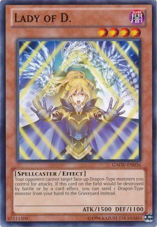 Lady of D. - GAOV-EN036 - Common Unlimited Galactic Overlord Unlimited Singles (espanol)