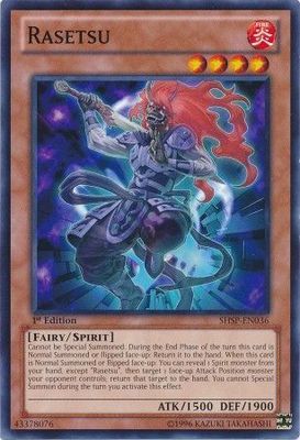 Rasetsu - SHSP-EN036 - Common 1st Edition Shadow Specters 1st Edition Singles