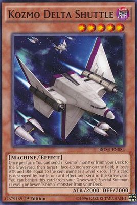Kozmo Delta Shuttle - BOSH-EN084 - Common 1st Edition Breakers of Shadow 1st Edition Singles (espanol)