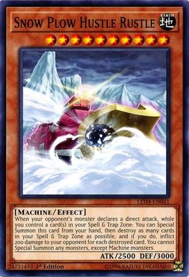 Snow Plow Hustle Rustle - LED4-EN041 - Common 1st Edition Legendary Duelists: Sisters of the Rose 1st Edition Singles