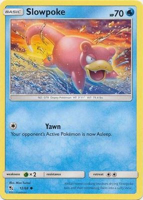 Slowpoke - 12/68 - Common Hidden Fates Singles
