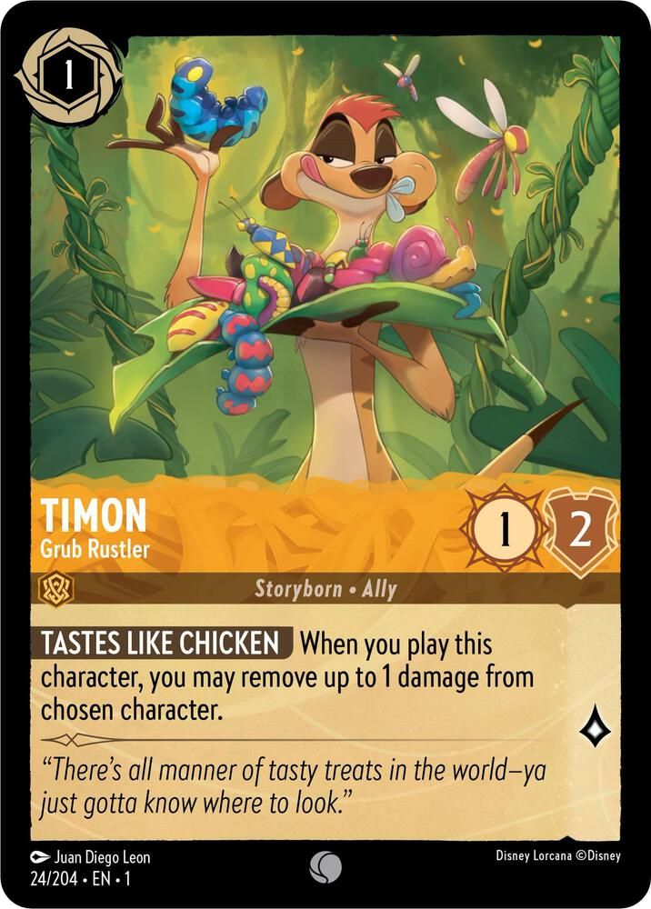 Timon - Grub Rustler - The First Chapter (1) The First Chapter