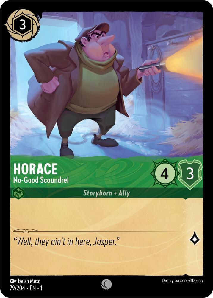 Horace - No-Good Scoundrel - The First Chapter (1) The First Chapter