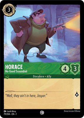 Horace - No-Good Scoundrel - The First Chapter (1) The First Chapter