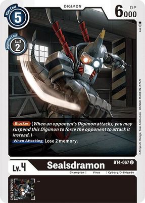 Sealsdramon - Great Legend (BT04) Great Legend