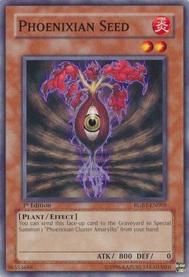 Phoenixian Seed - RGBT-EN005 - Common 1st Edition Raging Battles [RGBT] 1st Edition Singles