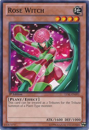 Rose Witch - LVAL-EN093 - Common 1st Edition Legacy of the Valiant 1st Edition Singles