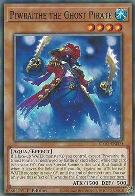 Piwraithe the Ghost Pirate - ETCO-EN000 - Common 1st Edition Eternity Code 1st Edition Singles (espanol)