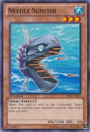 Needle Sunfish - BP02-EN101 - Common 1st Edition Battle Pack 2: War of the Giants 1st Edition Singles