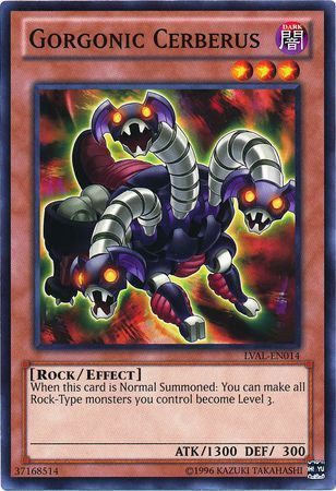 Gorgonic Cerberus - LVAL-EN014 - Common Unlimited Legacy of the Valiant Unlimited Singles