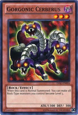 Gorgonic Cerberus - LVAL-EN014 - Common Unlimited Legacy of the Valiant Unlimited Singles