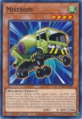 Mixeroid - LDS1-EN040 - Common 1st Edition Legendary Duelists: Season 1 [LDS1] 1st Edition Singles (espanol)