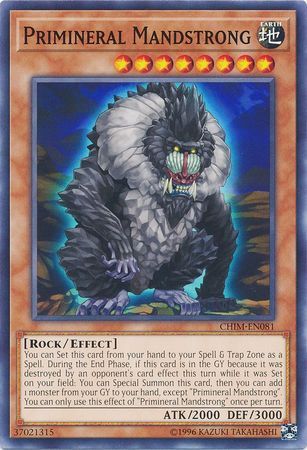 Primineral Mandstrong - CHIM-EN081 - Common Unlimited Chaos Impact Unlimited Singles