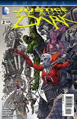 SH Justice League Dark Issue 2 DC Comics Annual The New 52