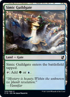 Simic Guildgate 275/302 Commander 2019 Singles