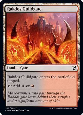Rakdos Guildgate 267/302 Commander 2019 Singles