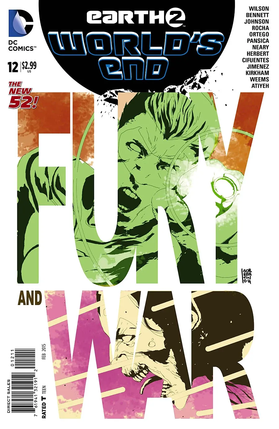 SH Earth 2 Worlds End Issue 12 DC Comics Ingles
