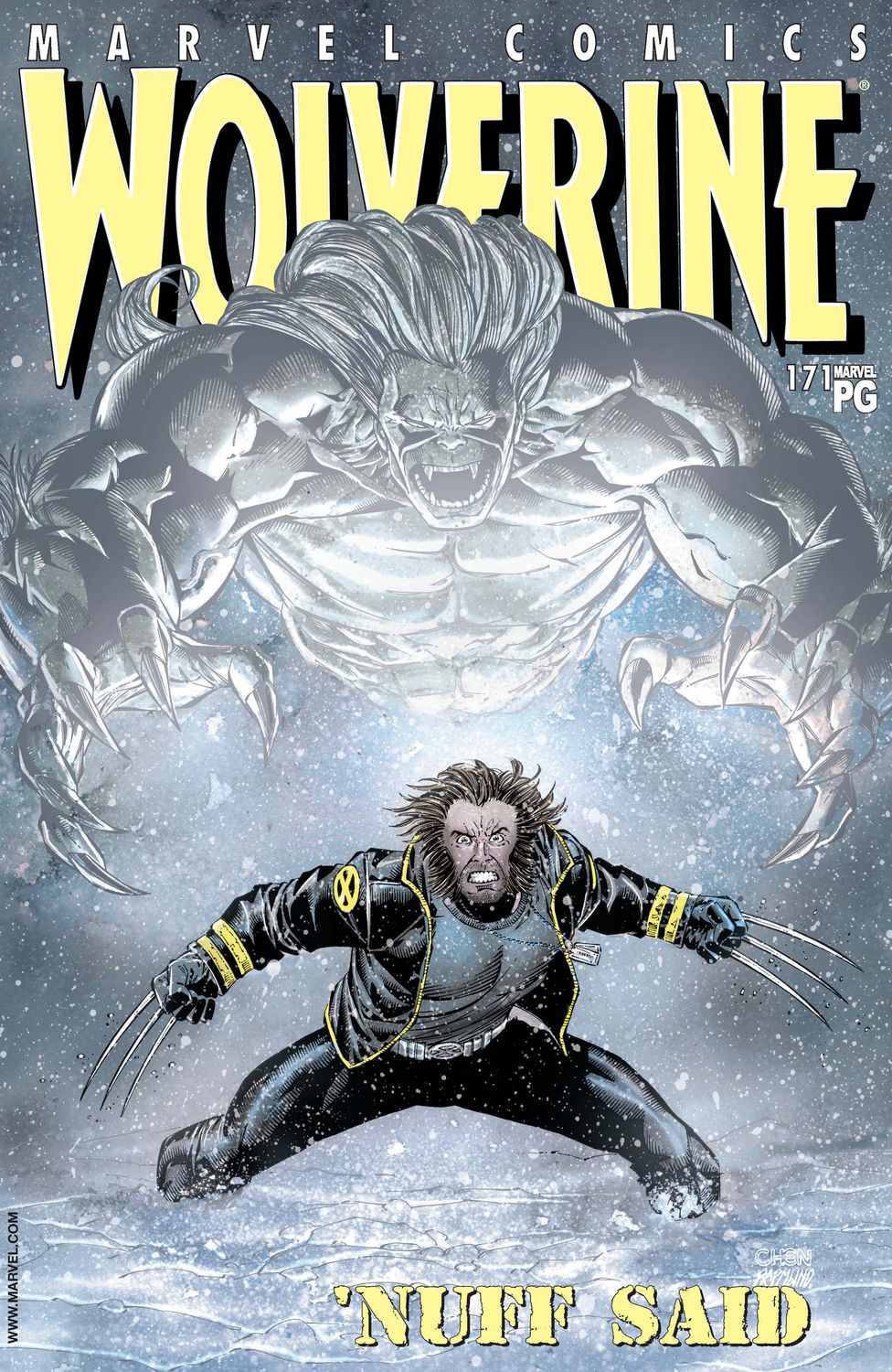 SH Wolverine Issue 171 Marvel Comics ingles Nuff Said