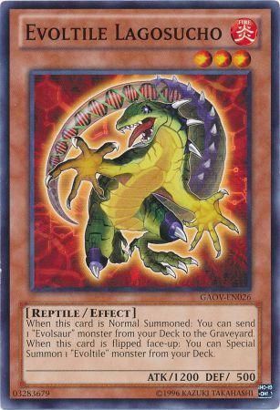 Evoltile Lagosucho - GAOV-EN026 - Common Unlimited Galactic Overlord Unlimited Singles