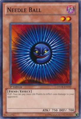 Needle Ball - STOR-EN092 - Common 1st Edition Storm of Ragnarok 1st Edition Singles