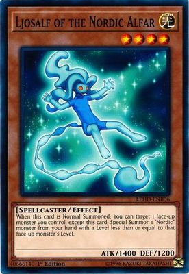 Ljosalf of the Nordic Alfar - LEHD-ENB06 - Common 1st Edition Legendary Hero Decks 1st Edition Singles
