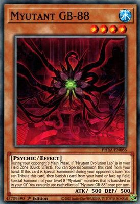 Myutant GB-88 - PHRA-EN086 - Common 1st Edition Phantom Rage 1st Edition Singles [PHRA]