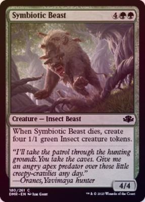 Symbiotic Beast 180/261 - Foil Dominaria Remastered Foil Singles
