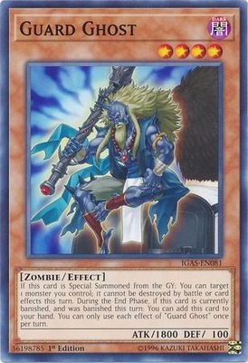 Guard Ghost - IGAS-EN081 - Common 1st Edition Ignition Assault 1st Edition Singles