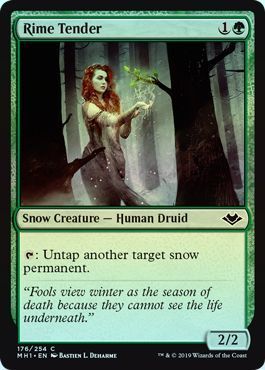 Rime Tender 176/254 - Foil Modern Horizons Foil Singles