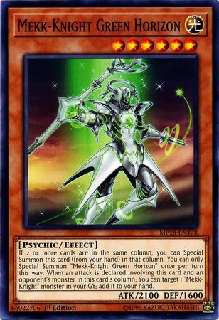 Mekk-Knight Green Horizon - MP18-EN178 - Common 1st Edition 2018 Mega-Tins Singles